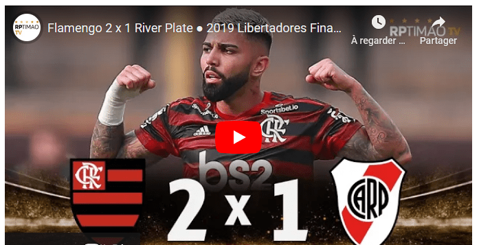 Jogos eternos #4: Flamengo 2×1 River Plate&nbsp;2019
