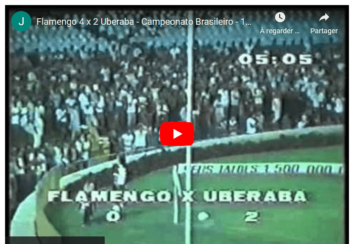 Jogos eternos #5: Flamengo 4×2 Uberaba&nbsp;1981