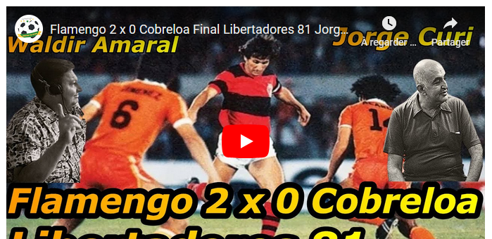 Jogos eternos #15: Flamengo 2×0 Cobreloa&nbsp;1981