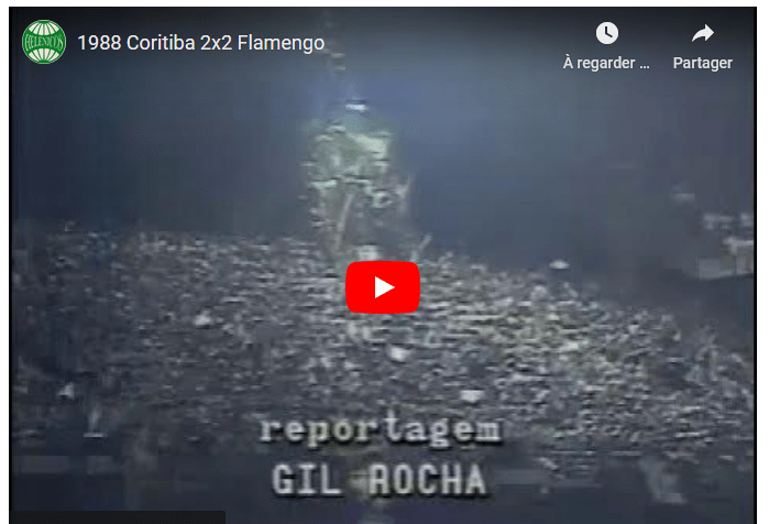 Jogos eternos #17: Coritiba 2×2 Flamengo&nbsp;1988