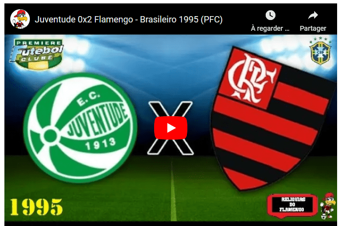 Jogos eternos #18: Juventude 0x2 Flamengo&nbsp;1995