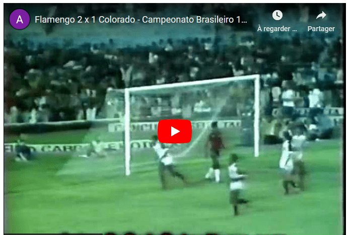 Jogos eternos #20: Flamengo 2×1 Colorado&nbsp;1981