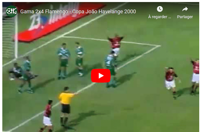 Jogos eternos #22: Gama 2×4 Flamengo&nbsp;2000