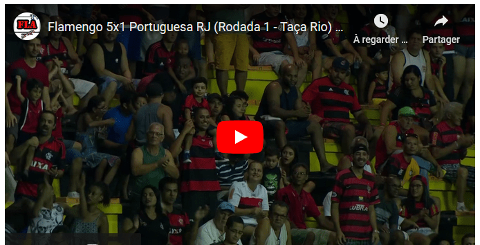 Jogos eternos #30: Flamengo 5×1 Portuguesa-RJ&nbsp;2017