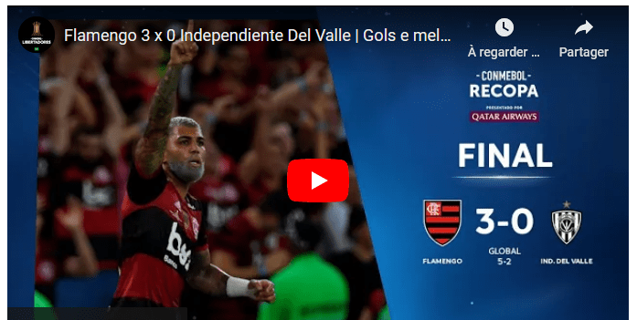 Jogos eternos #41: Flamengo 3×0 Independiente del Valle&nbsp;2020