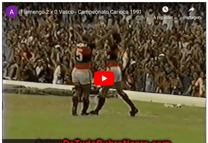 Jogos eternos #44: Flamengo 2×0 Vasco&nbsp;1991