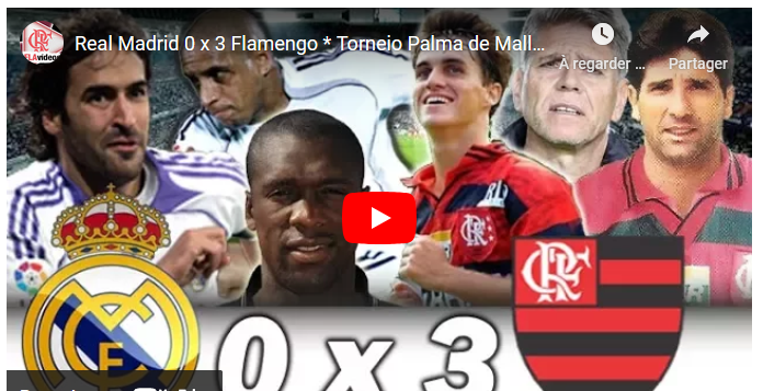 Jogos eternos #48: Flamengo 3×0 Real Madrid 1997