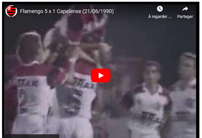 Jogos eternos #52: Flamengo 5×1 Capelense&nbsp;1990