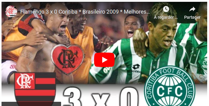 Jogos eternos #53: Flamengo 3×0 Coritiba&nbsp;2009