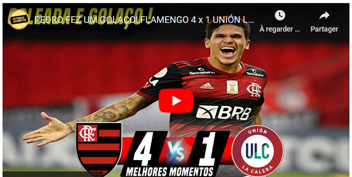 Jogos eternos #54: Flamengo 4×1 Unión La Calera&nbsp;2021
