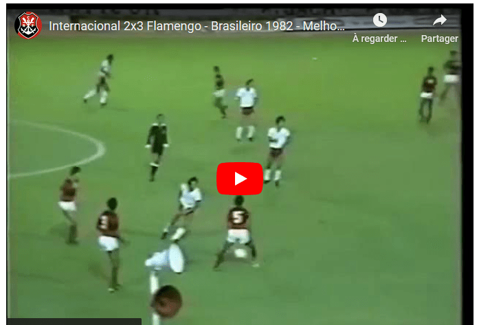 Jogos eternos #55: Internacional 2×3 Flamengo&nbsp;1982