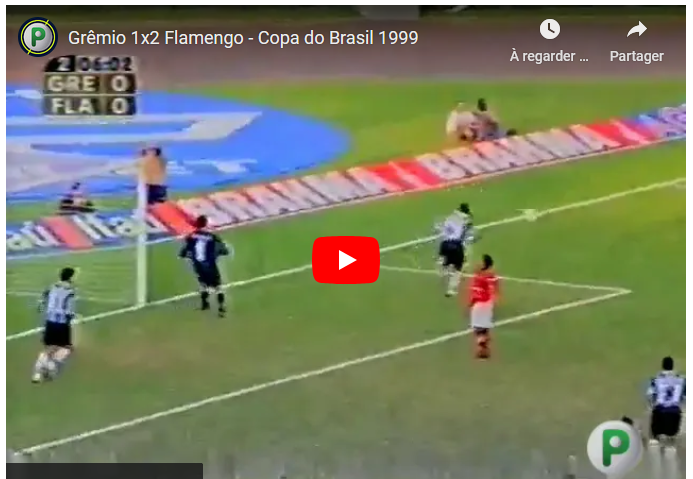 Jogos eternos #82: Grêmio 1×2 Flamengo&nbsp;1999