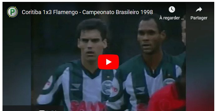 Jogos eternos #88: Coritiba 1×3 Flamengo&nbsp;1998