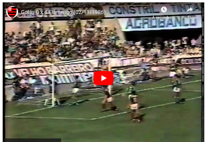 Jogos eternos #95: Goiás 0x4 Flamengo&nbsp;1986