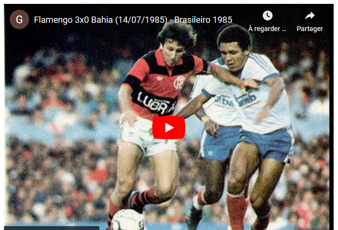 Jogos eternos #97: Flamengo 3×0 Bahia&nbsp;1985