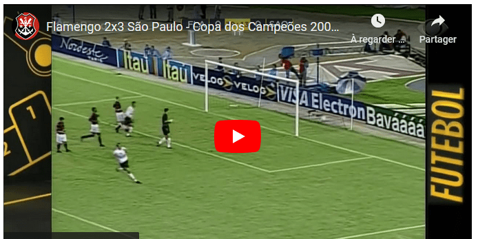 Jogos eternos #116: Flamengo 2×3 São Paulo&nbsp;2001