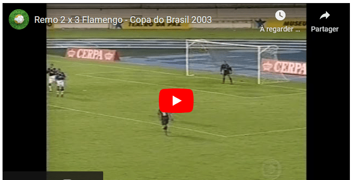Jogos eternos #120: Remo 2×3 Flamengo&nbsp;2003