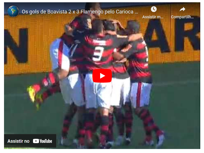 Jogos eternos #125: Boavista 2×3 Flamengo 2011