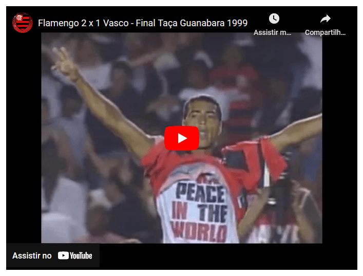 Jogos eternos #127: Flamengo 2×1 Vasco&nbsp;1999
