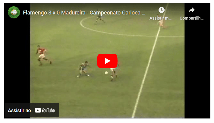 Jogos eternos #128: Flamengo 3×0 Madureira&nbsp;1996