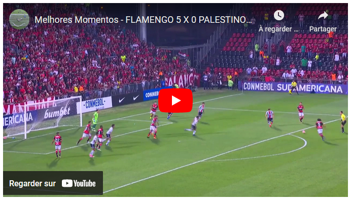 Jogos eternos #141: Flamengo 5×0 Palestino&nbsp;2017