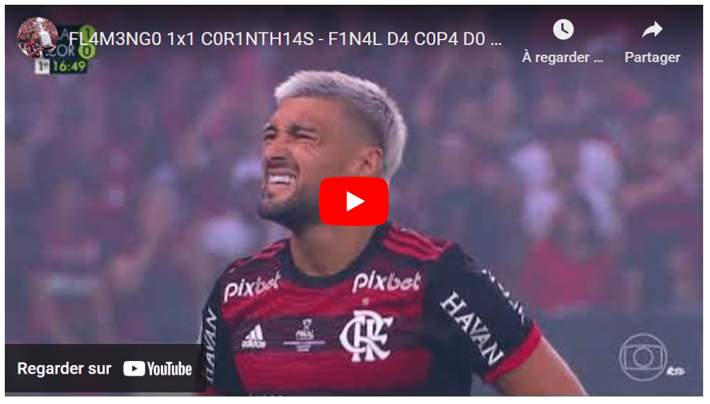 Jogos eternos #150: Flamengo 1×1 Corinthians&nbsp;2022