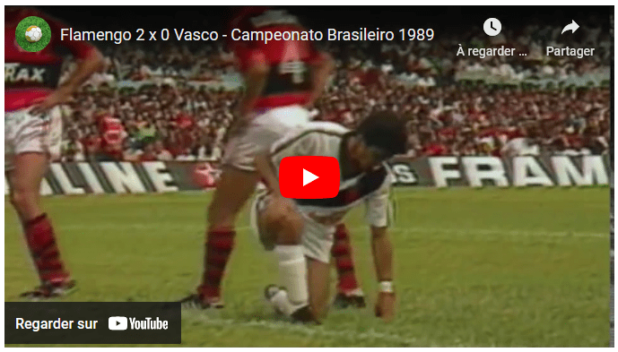 Jogos eternos #157: Flamengo 2×0 Vasco&nbsp;1989
