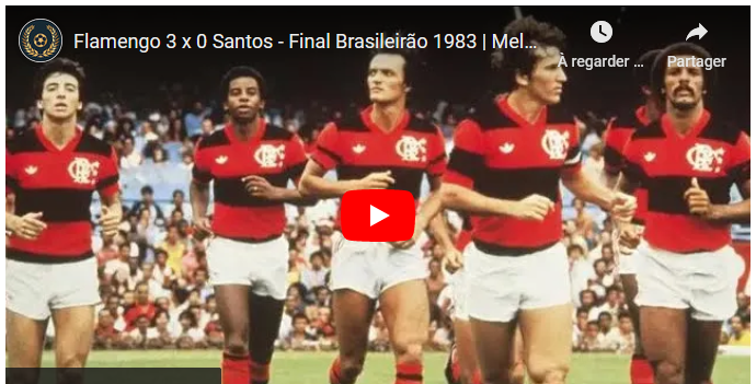 Jogos eternos #180: Flamengo 3×0 Santos&nbsp;1983