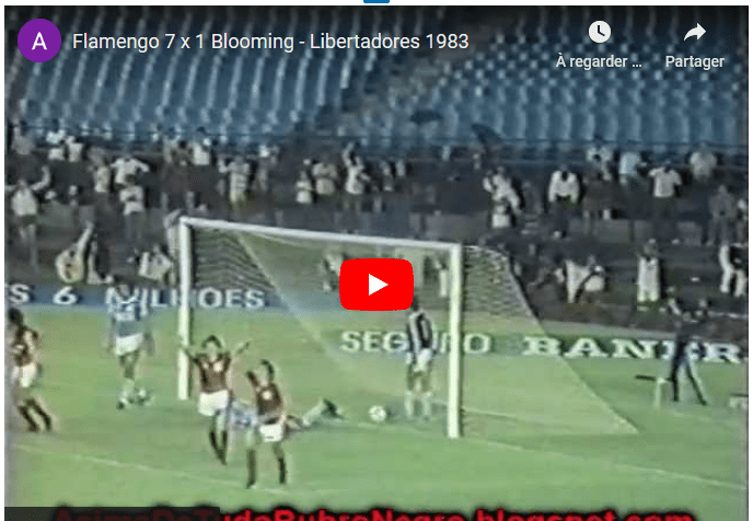 Jogos eternos #182: Flamengo 7×1 Blooming&nbsp;1983