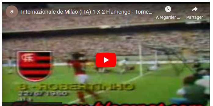 Jogos eternos #197: Internazionale 1×2 Flamengo&nbsp;1983