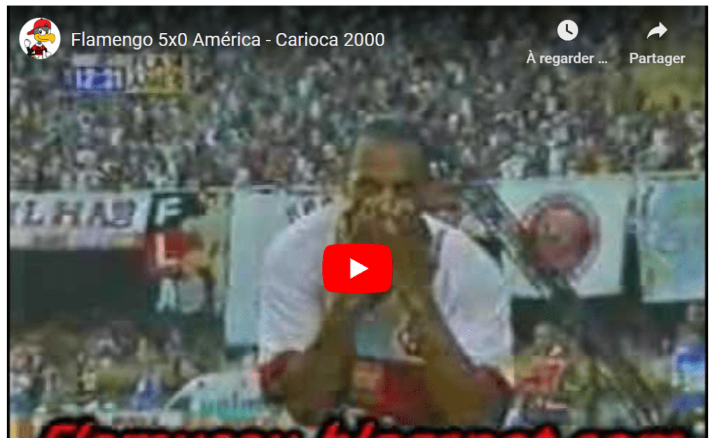 Jogos eternos #236: Flamengo 5×0 America&nbsp;2000