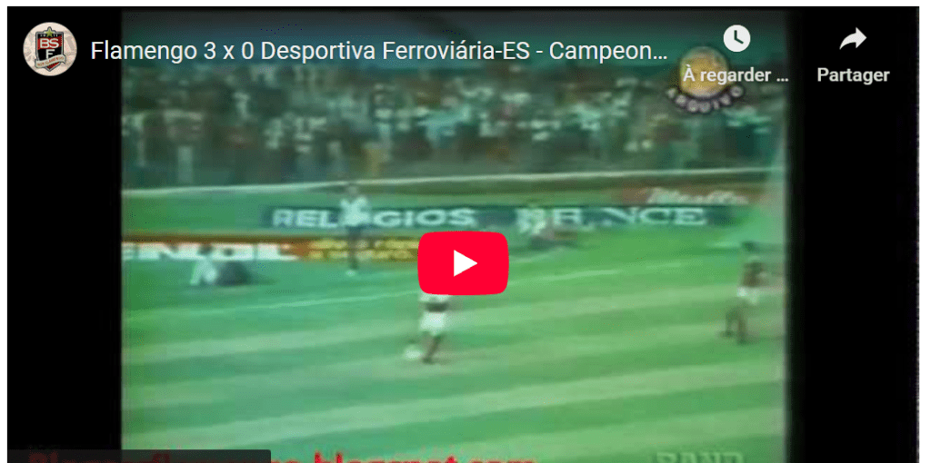 Jogos eternos #256: Flamengo 3×0 Desportiva Ferroviária&nbsp;1980