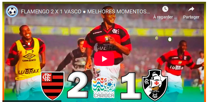 Jogos eternos #258: Flamengo 2×1 Vasco&nbsp;2000
