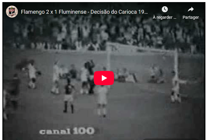 Jogos eternos #259: Flamengo 2×1 Fluminense&nbsp;1965
