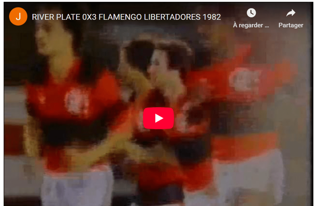 Jogos eternos #262: River Plate 0x3 Flamengo&nbsp;1982