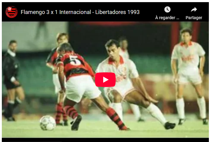 Jogos eternos #279: Flamengo 3×1 Internacional&nbsp;1993