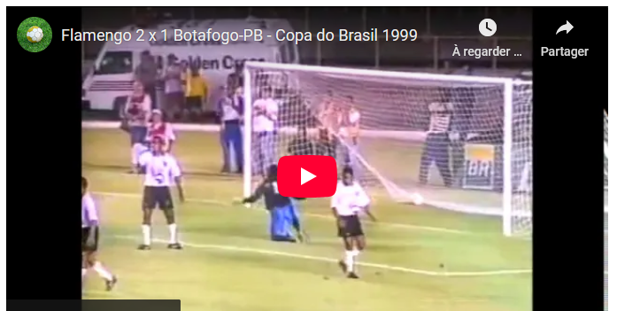 Jogos eternos #281: Flamengo 2×1 Botafogo-PB&nbsp;1999