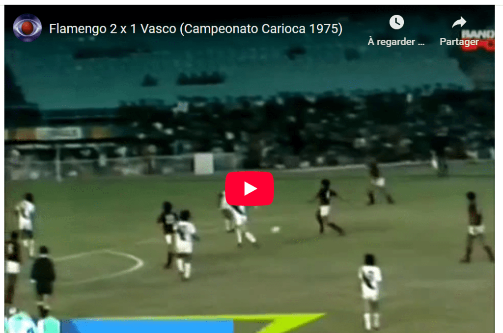 Jogos eternos #287: Flamengo 2×1 Vasco&nbsp;1975