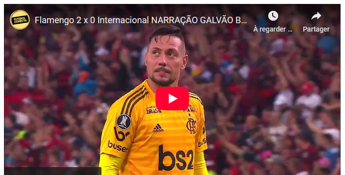 Jogos eternos #310: Flamengo 2×0 Internacional&nbsp;2019