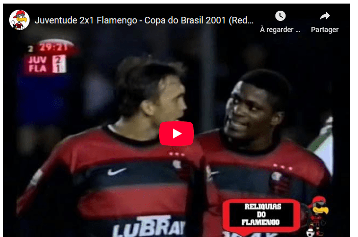 Jogos eternos #318: Juventude 2×1 Flamengo&nbsp;2001