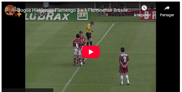 Jogos eternos #341: Flamengo 3×1 Fluminense&nbsp;1996
