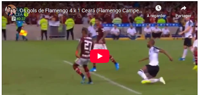 Jogos eternos #347: Flamengo 4×1 Ceará&nbsp;2019