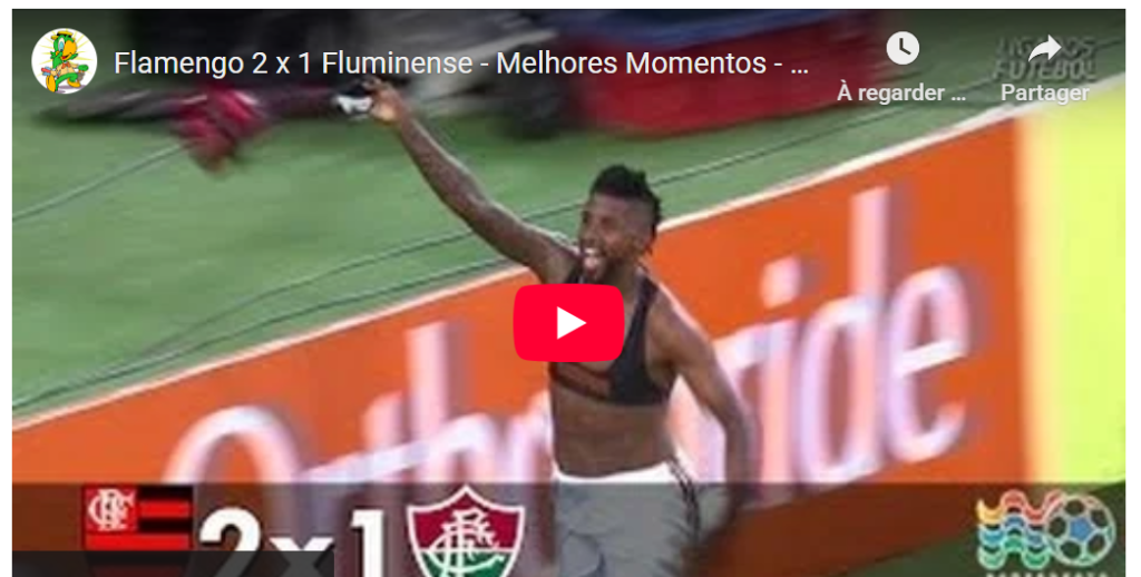 Jogos eternos #376: Flamengo 2×1 Fluminense&nbsp;2017