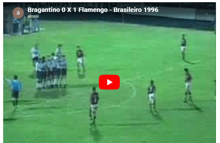 Jogos eternos #384: Bragantino 0x1 Flamengo&nbsp;1996