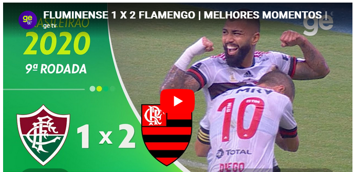 Jogos eternos #387: Flamengo 2×1 Fluminense 2020