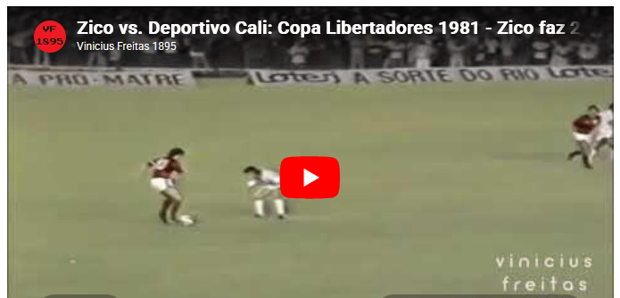 Jogos eternos #389: Flamengo 3×0 Deportivo Cali&nbsp;1981