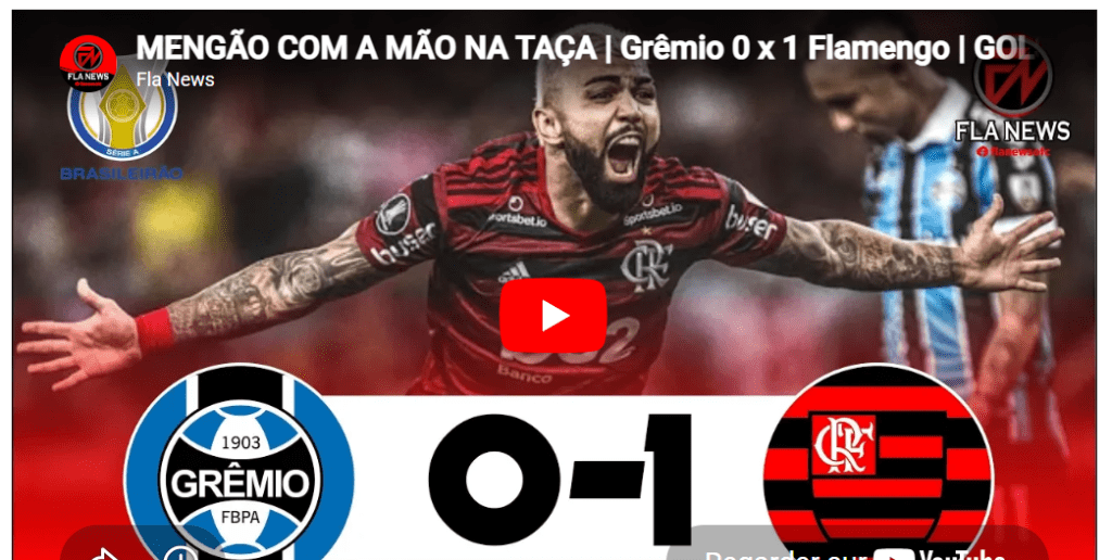 Jogos eternos #397: Grêmio 0x1 Flamengo&nbsp;2019