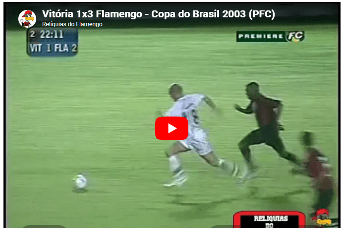 Jogos eternos #398: Vitória 1×3 Flamengo&nbsp;2003