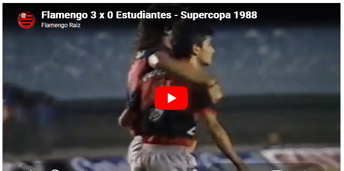 Jogos eternos #399: Flamengo 3×0 Estudiantes&nbsp;1988