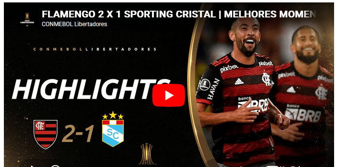 Jogos eternos #401: Flamengo 2×1 Sporting Cristal&nbsp;2022